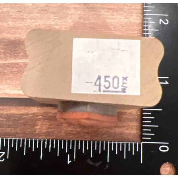 Wood Mounted Rubber Stamp By Azadi Stamp Design 2000 Flower Floral AE290C - Picture 3 of 4